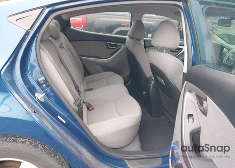 2013 Hyundai Elantra Gls from USA, damaged, VIN KMHDH4AE8DU971690